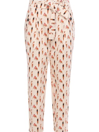 Молочные брюки MARELLA: фото - Invogue